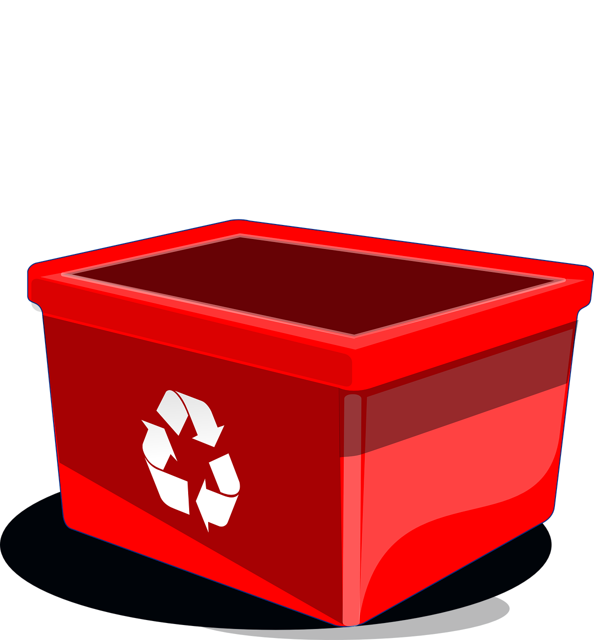 Bin Recycling Baskets Paper Rubbish Recycle Waste PNG Image