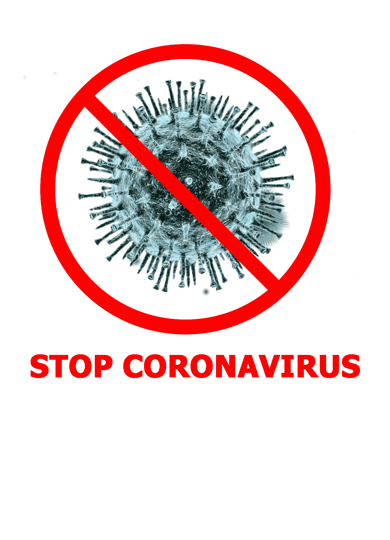 Coronavirus Stop Sign Free HD Image PNG Image