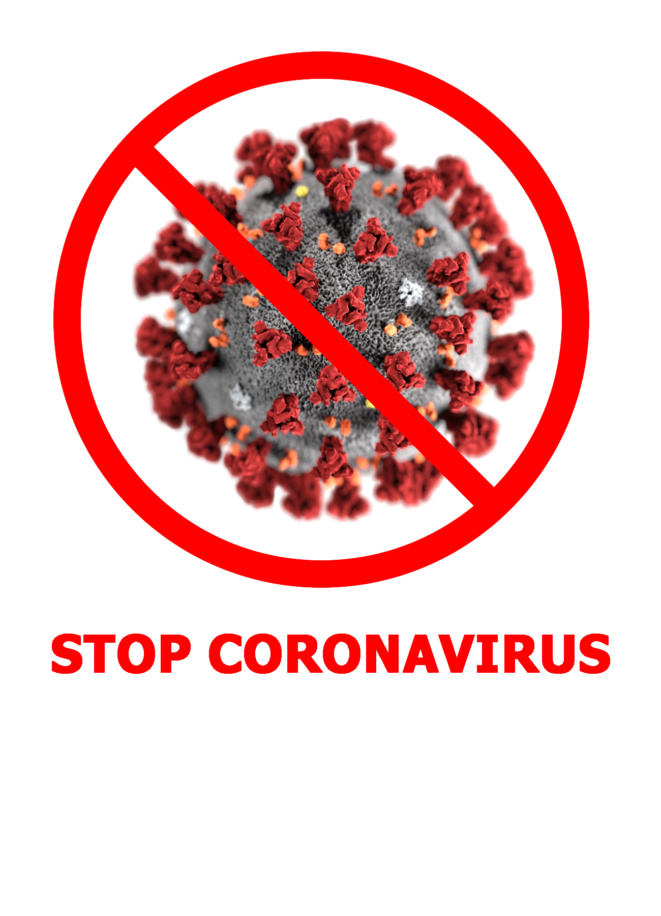 Coronavirus Stop Photos Sign Free Download Image PNG Image