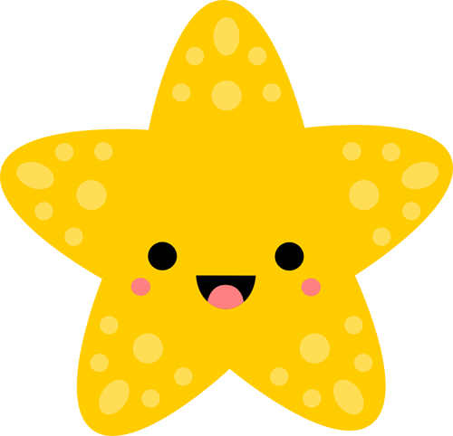 Cute Starfish Free Download PNG Image