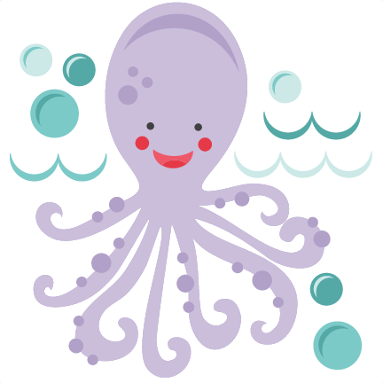 Cute Octopus Free Download PNG Image