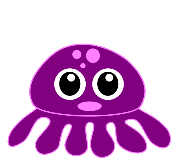 Cute Octopus Transparent Image PNG Image