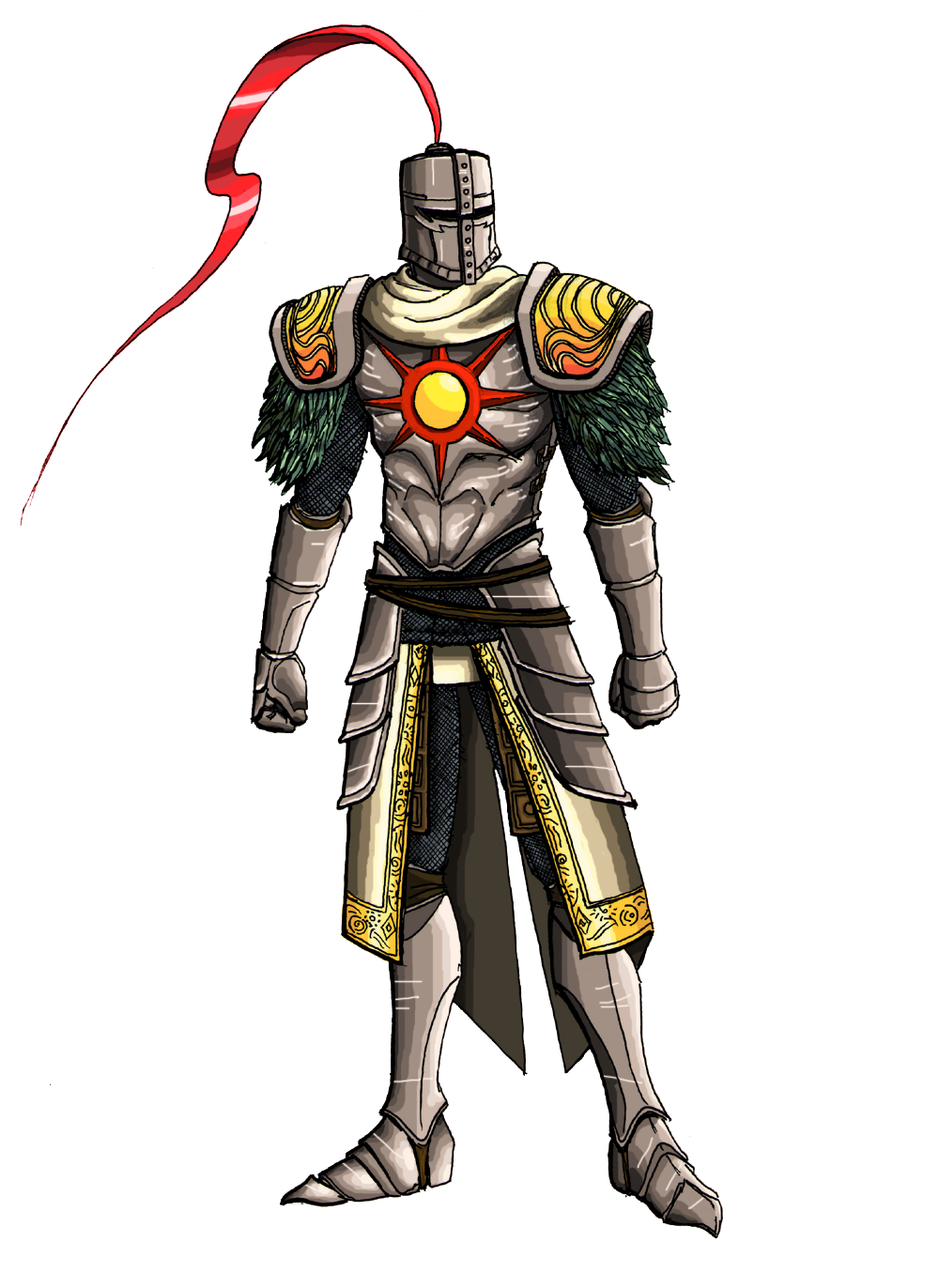Dark Souls Solaire PNG Image