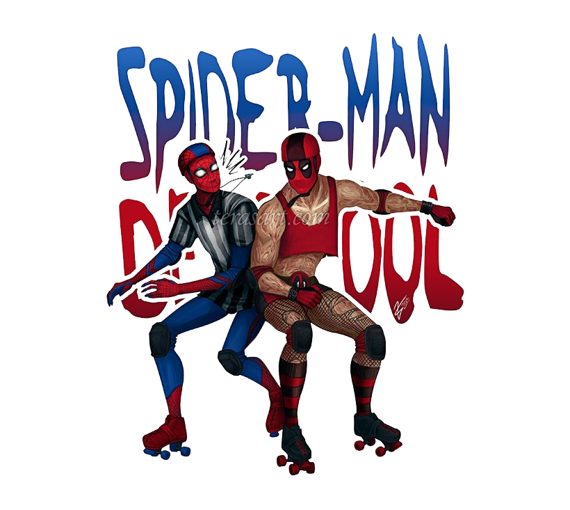 Spiderman And Deadpool PNG Download Free PNG Image