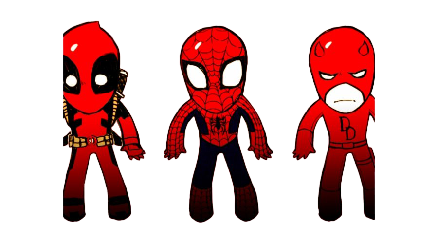 Spiderman And Deadpool HD Image Free Transparent PNG Image