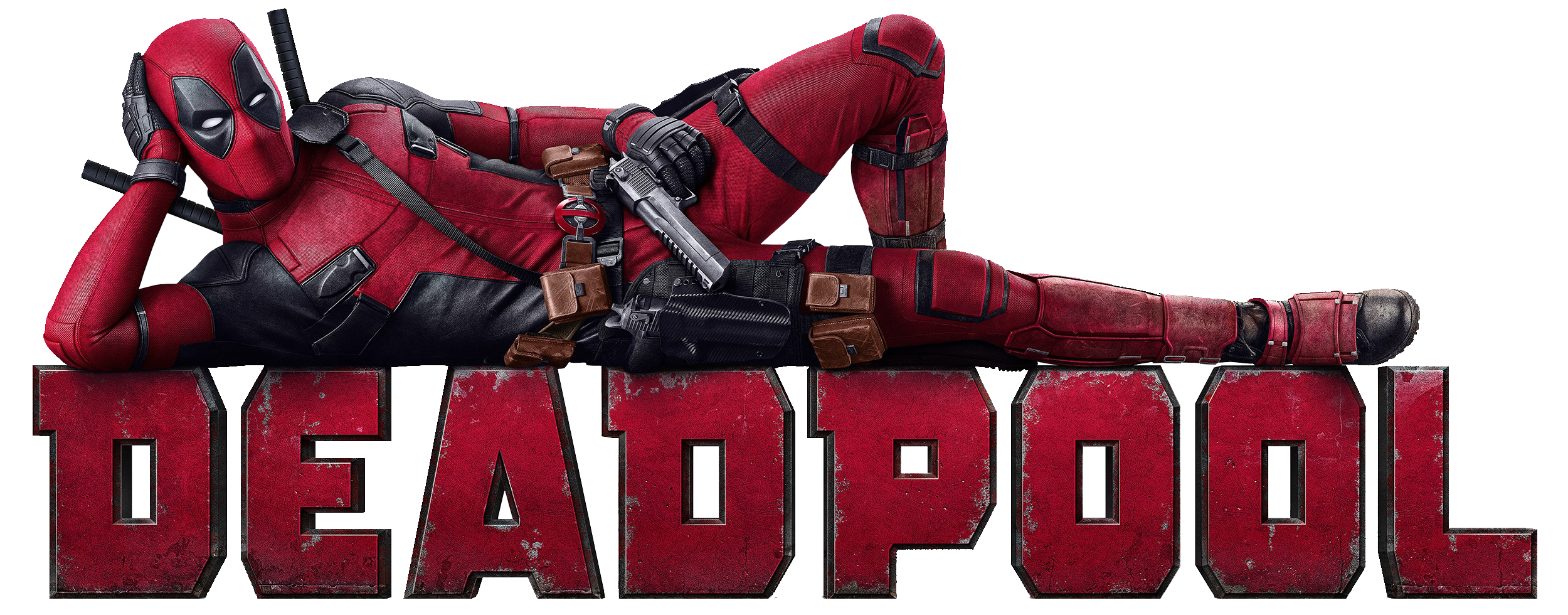 Superhero Animaatio Brand Character Fictional Deadpool PNG Image