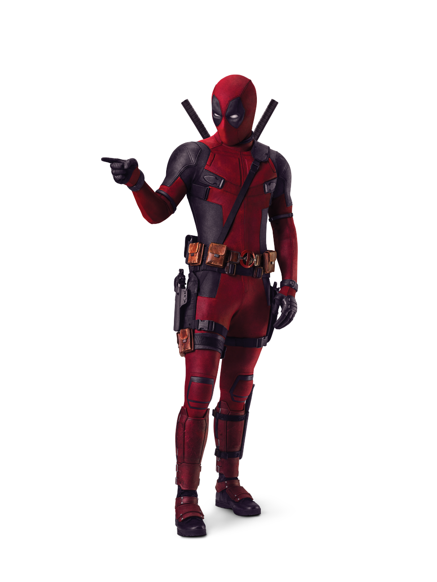 Deadpool Cable Character Fictional Figurine Standee PNG Image
