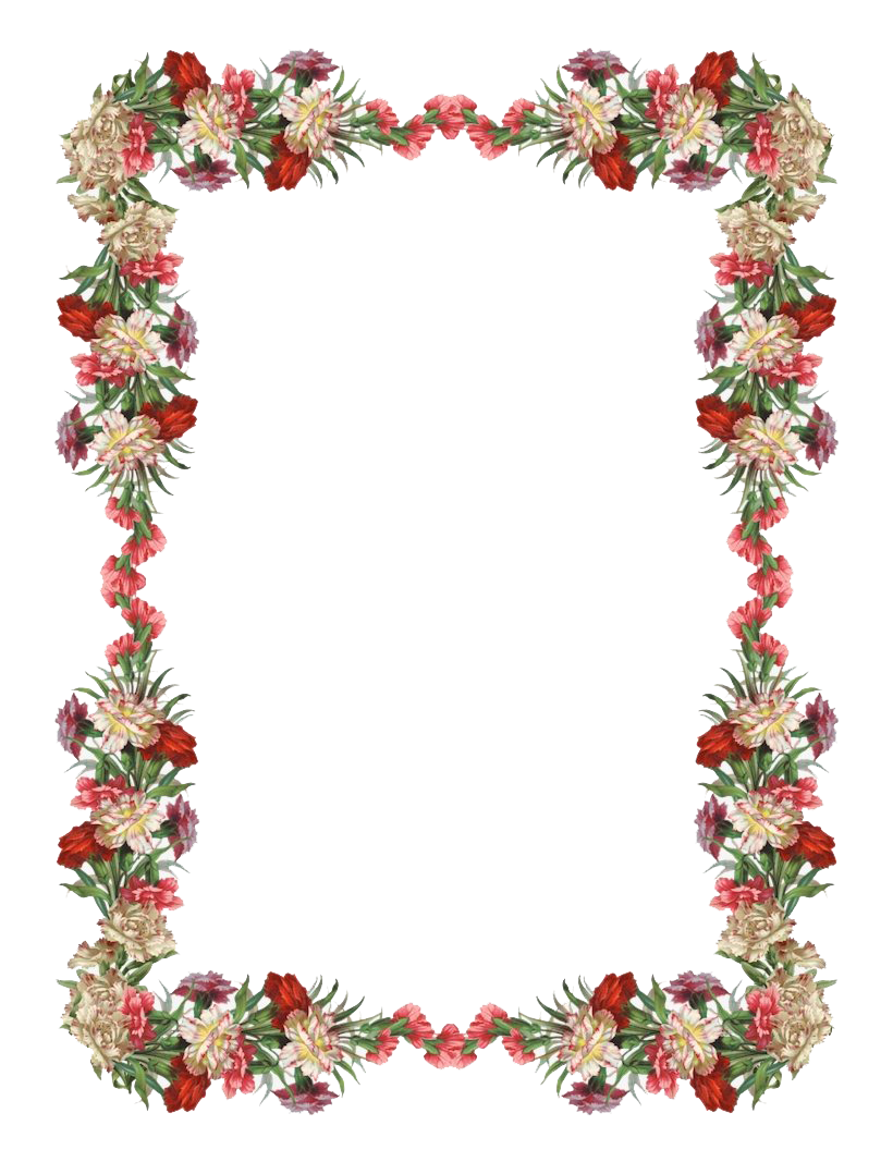 Floral Vintage Frame PNG Download Free Transparent PNG Image