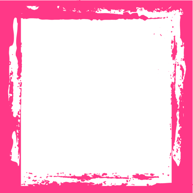 Pink Picture Frame Square Free Clipart HD PNG Image