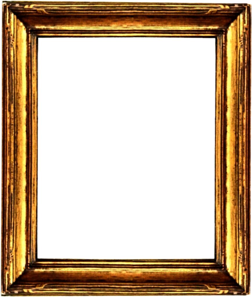 Antique Frame Gold Free Photo PNG Image