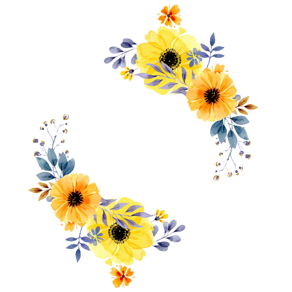 Flowers Border Free HQ Image PNG Image