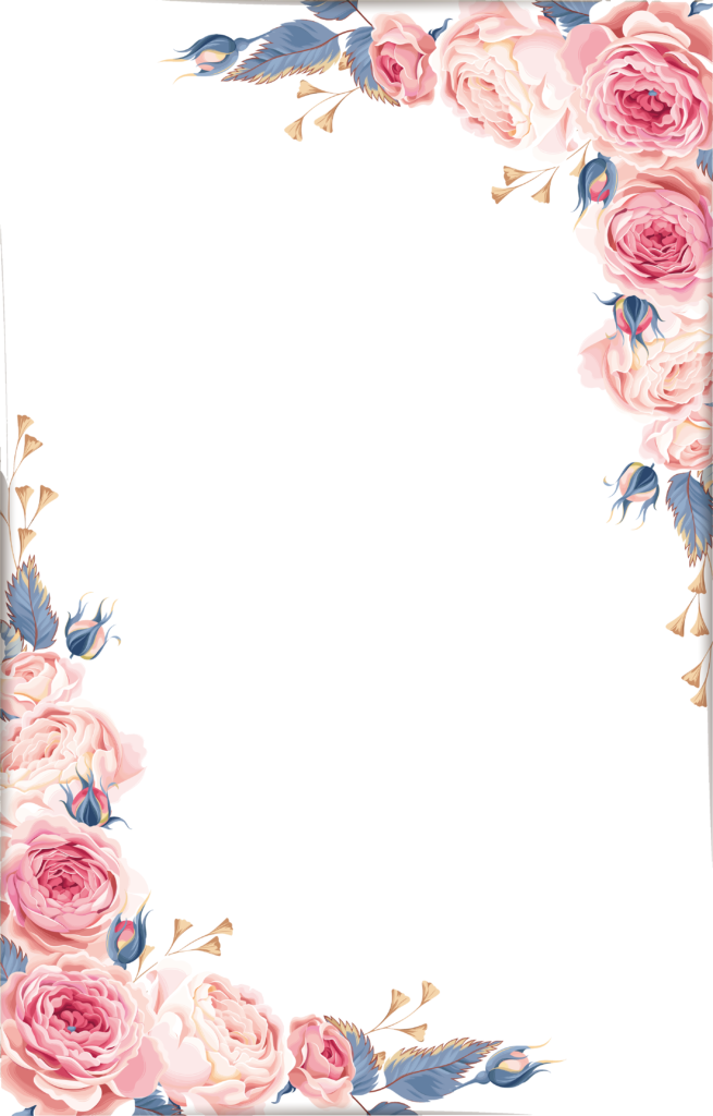 Corner Frame Flowers Free Clipart HQ PNG Image