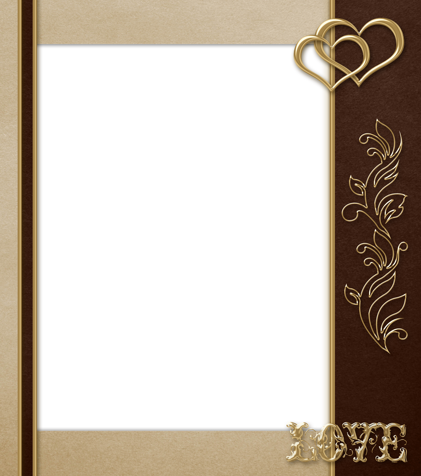 Brown Frame HD Image Free PNG Image