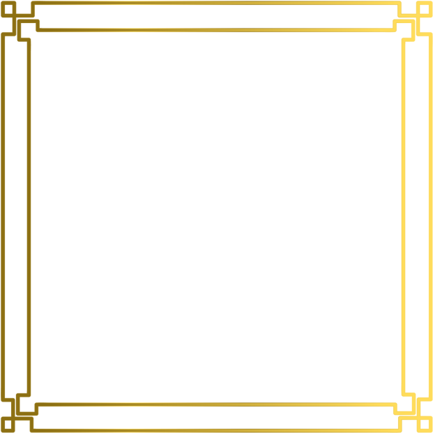 Abstract Frame Gold Download HD PNG Image