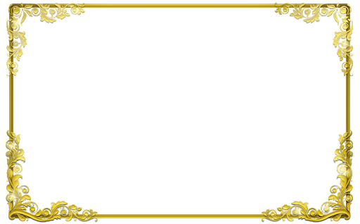 Abstract Frame Gold PNG Download Free PNG Image