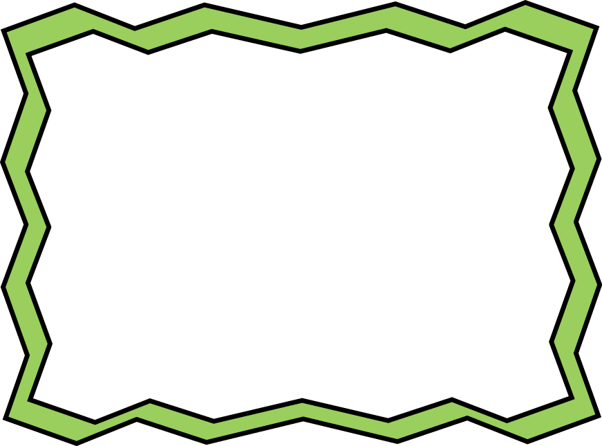 Photos Frame Green Free Clipart HD PNG Image