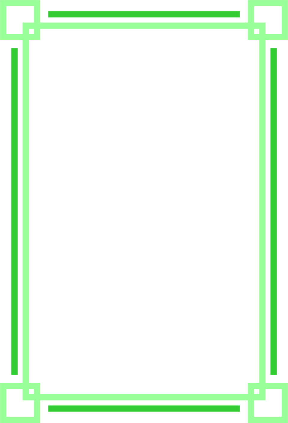 Frame Green Free Transparent Image HD PNG Image