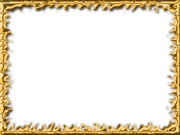 Frame Gold Rectangle Free Clipart HD PNG Image