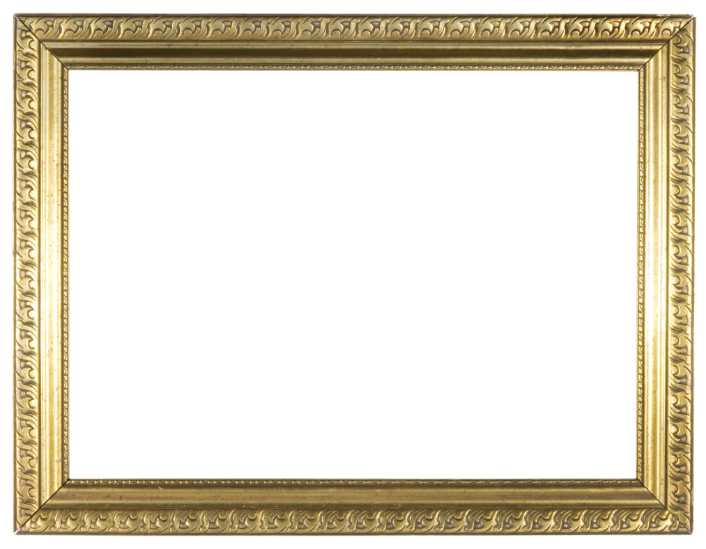 Golden Frame Pic Rectangle Free Transparent Image HD PNG Image