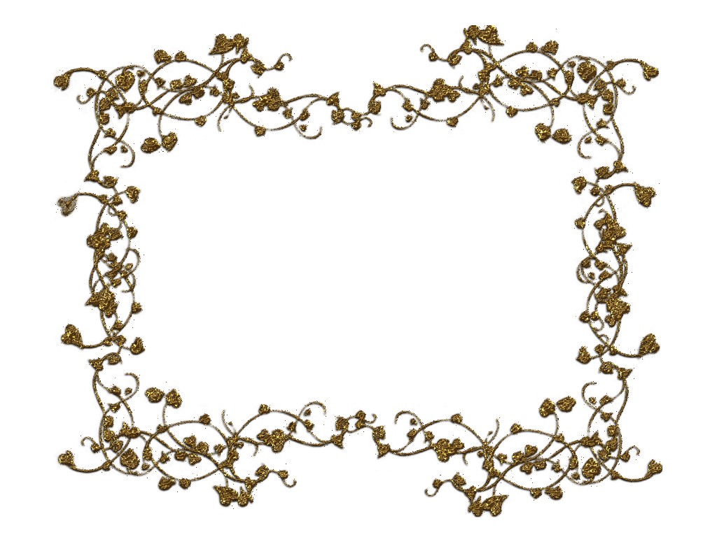 Golden Frame Vector Free Clipart HD PNG Image