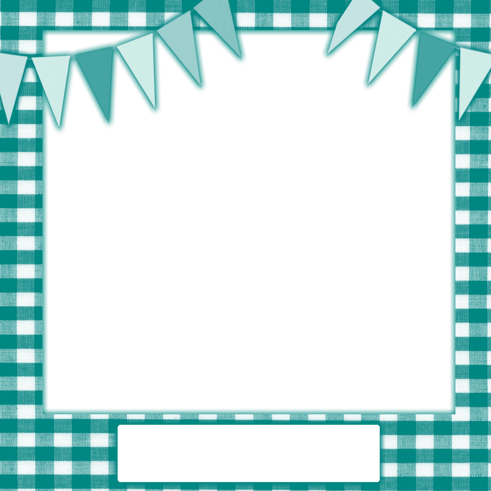Frame Teal Rectangle PNG Image High Quality PNG Image