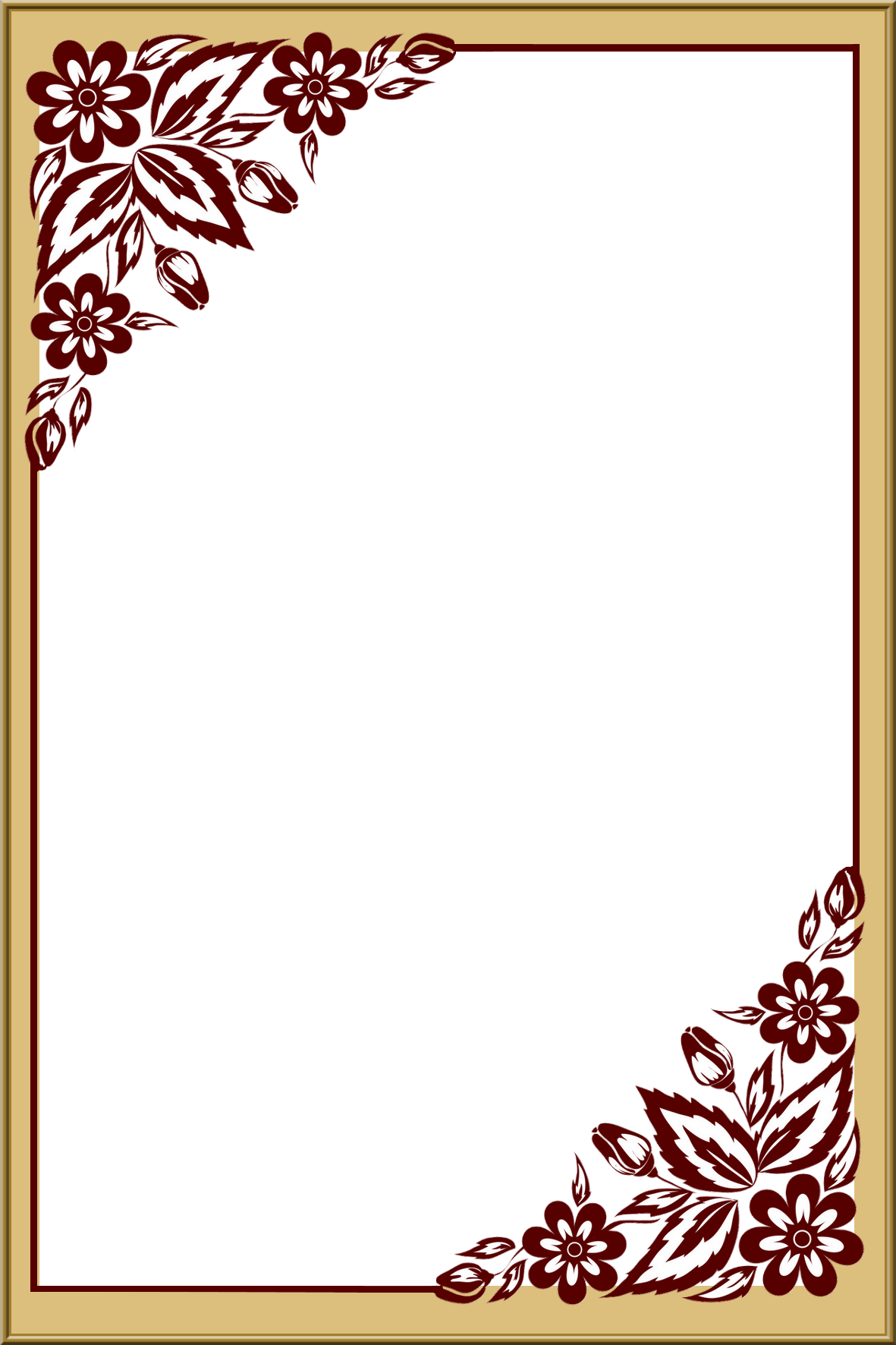 Photos Funeral Border Frame Free Download PNG HD PNG Image
