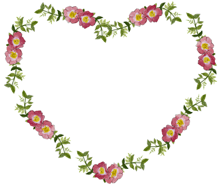 Floral Frame PNG Image
