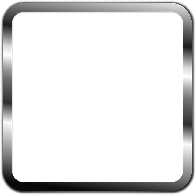 Black Border Frame Transparent PNG Image