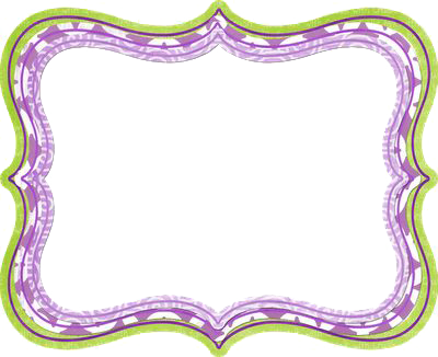 Purple Border Frame PNG Image