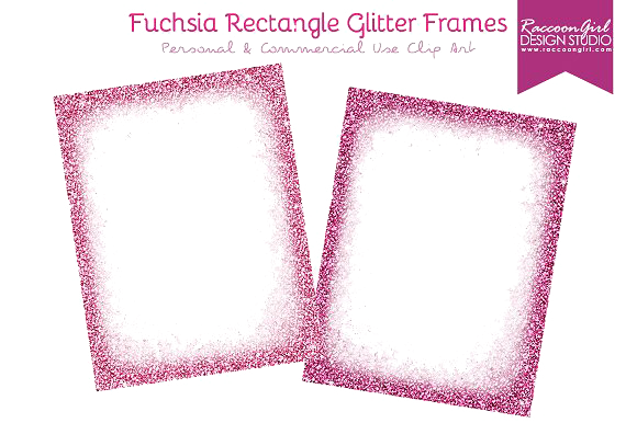 Fuchsia Border Frame Transparent Image PNG Image