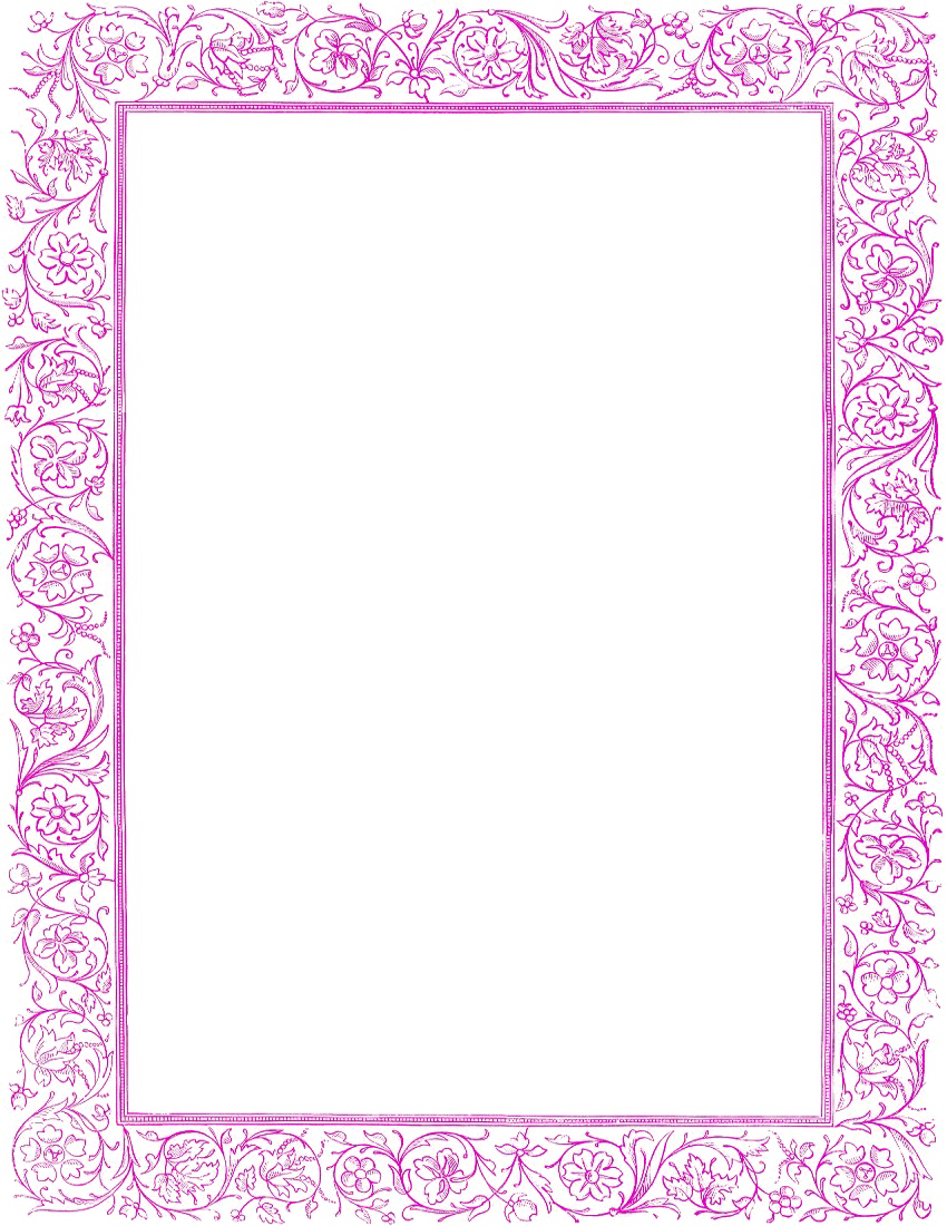 Download Girly Border Download Free Photo PNG HQ PNG Image FreePNGImg.