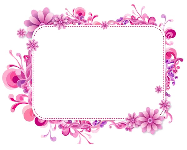 Girly Border Photos PNG Image High Quality PNG Image