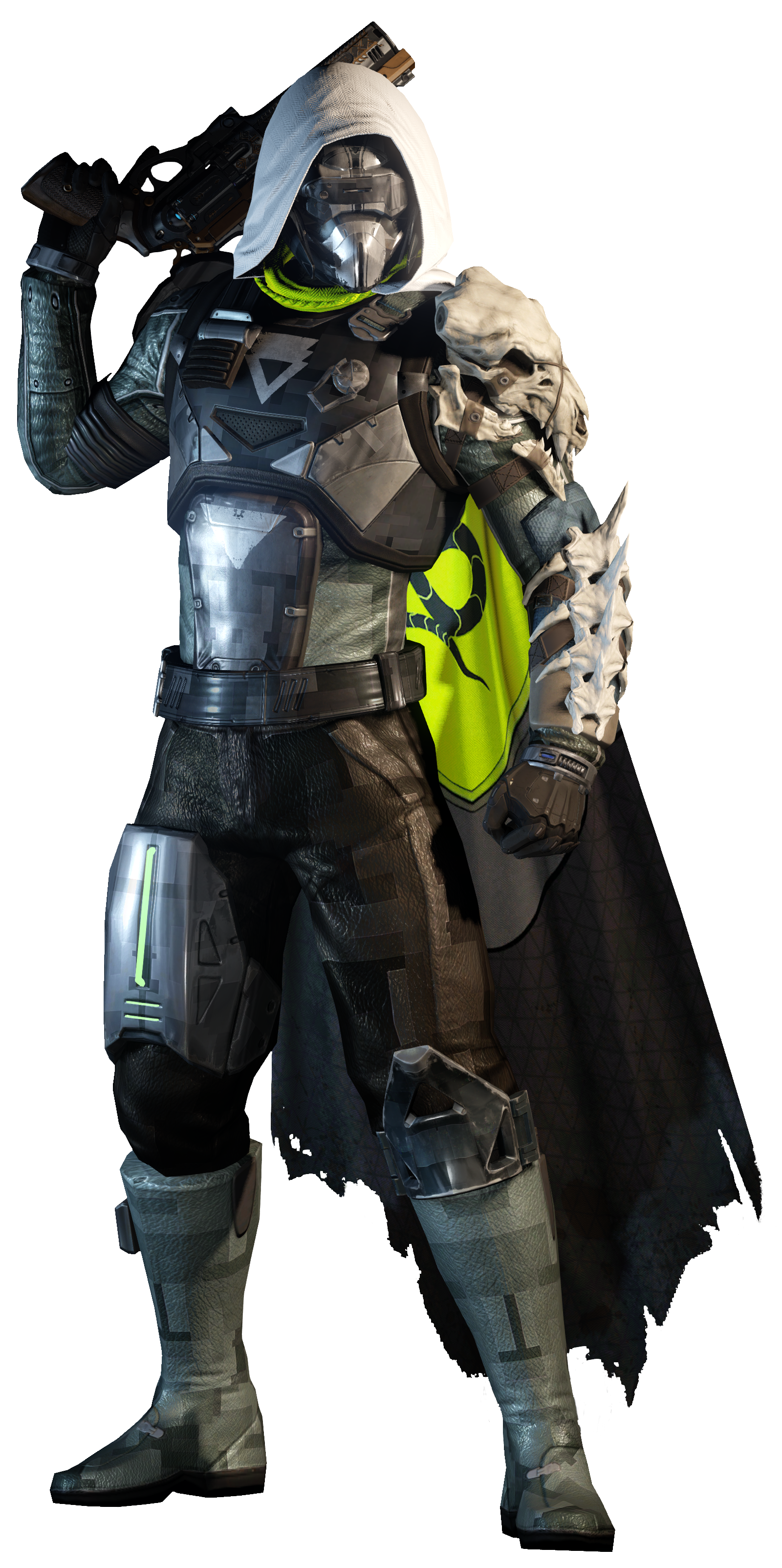 King Destiny Character Armour Hunter Fictional Taken PNG Image