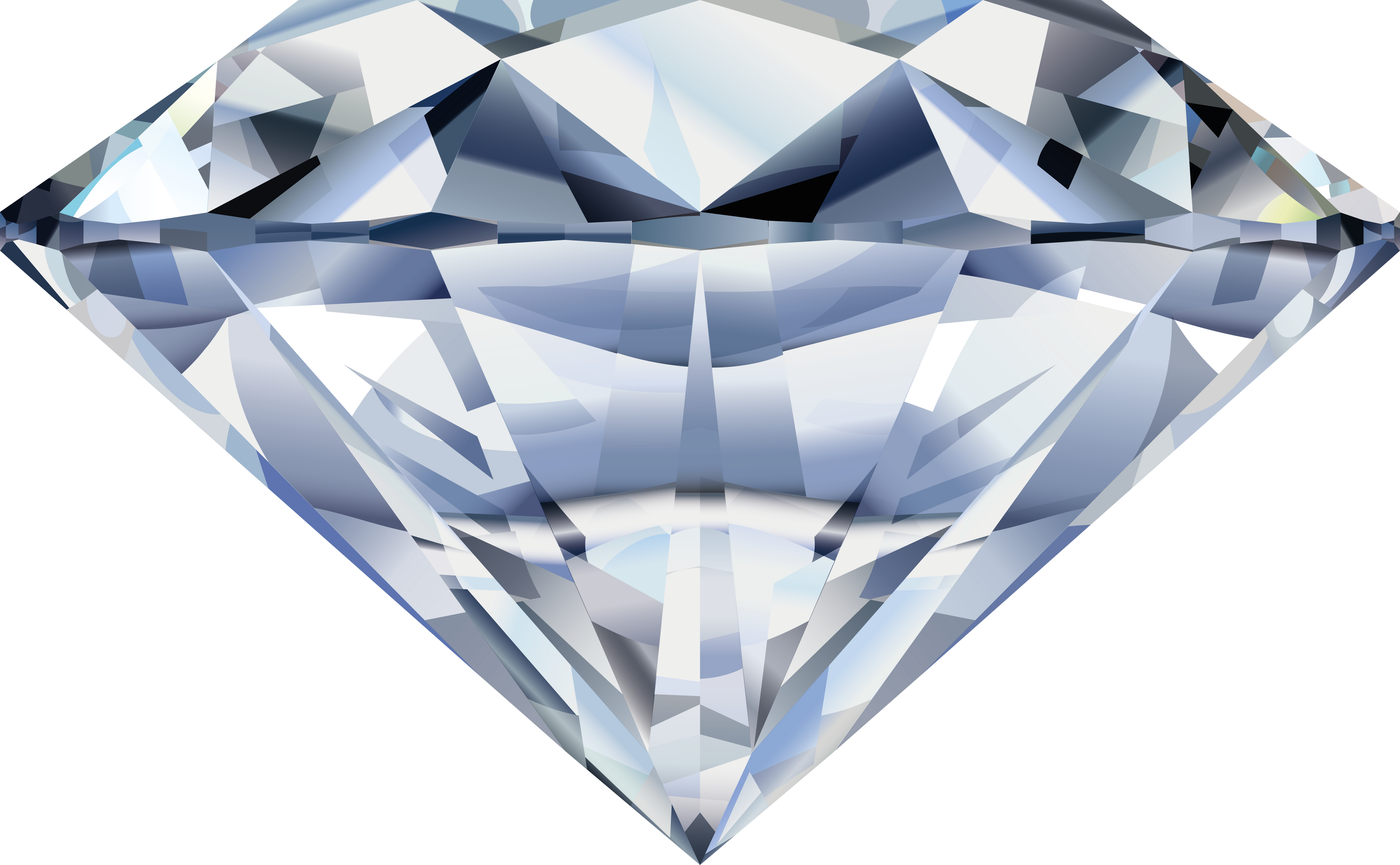 Diamond Gemstone Side View HD Image Free PNG Image