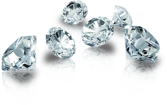 Diamond With Transparent Background PNG Image