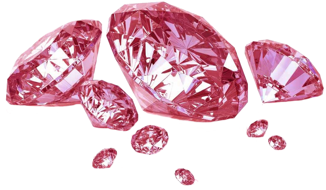 Transparent Pink Diamond PNG Image