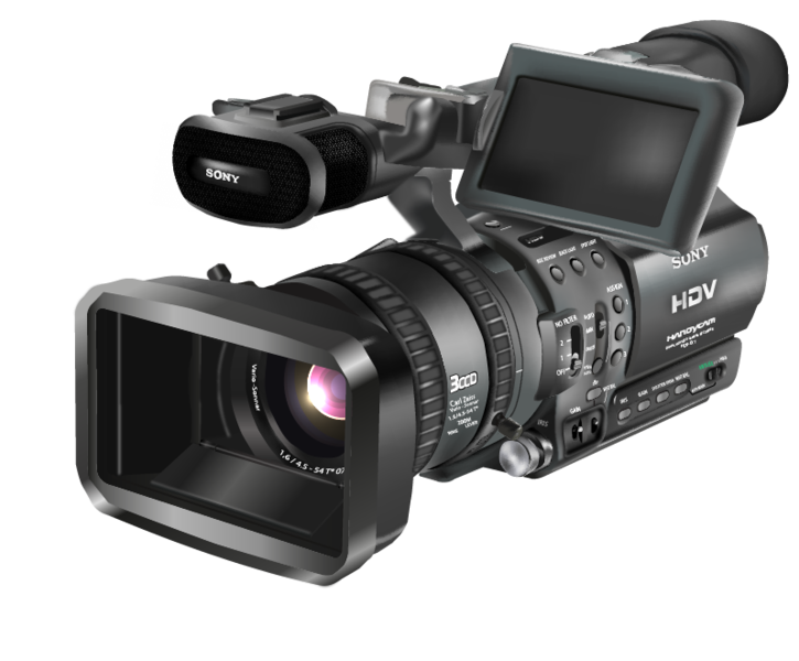 Digital Video Camera Clipart PNG Image
