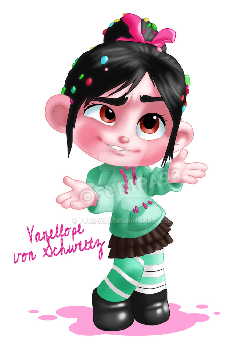 Von Vanellope Schweetz PNG Free Photo PNG Image