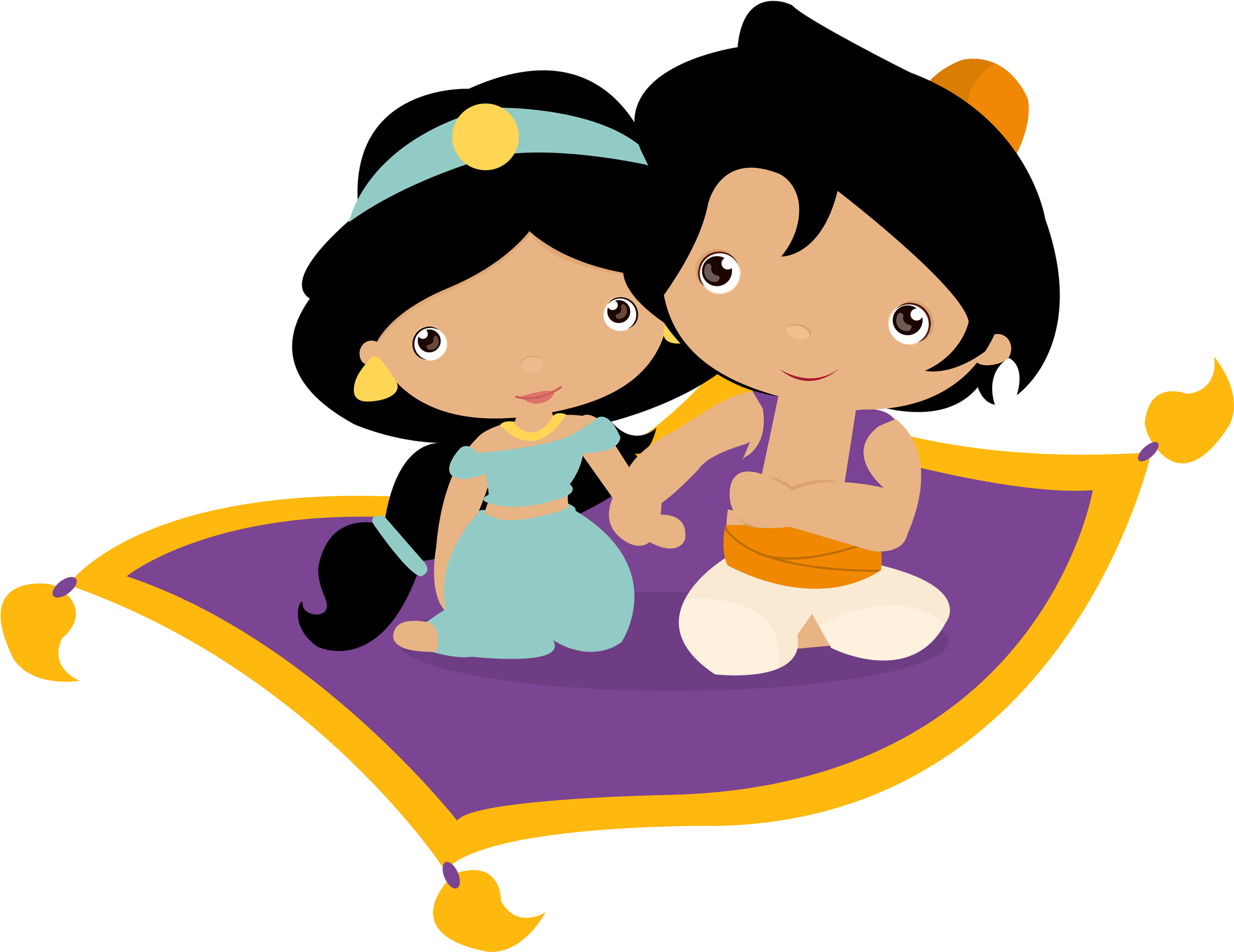 Aladdin Carpet Free Clipart HQ PNG Image