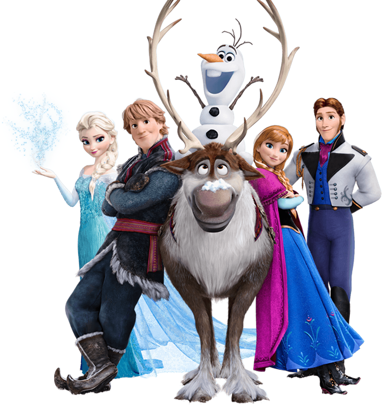 Download Frozen Characters PNG Image High Quality HQ PNG Image FreePNGImg.