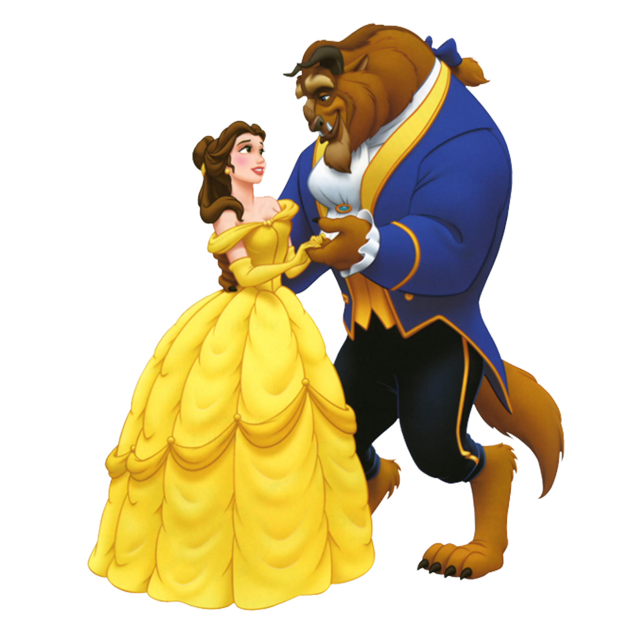 Beauty And The Beast Transparent Background PNG Image