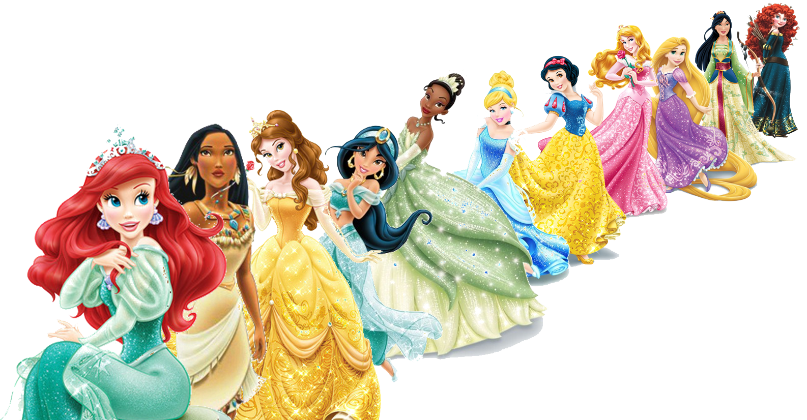 Disney Princesses Png Clipart PNG Image