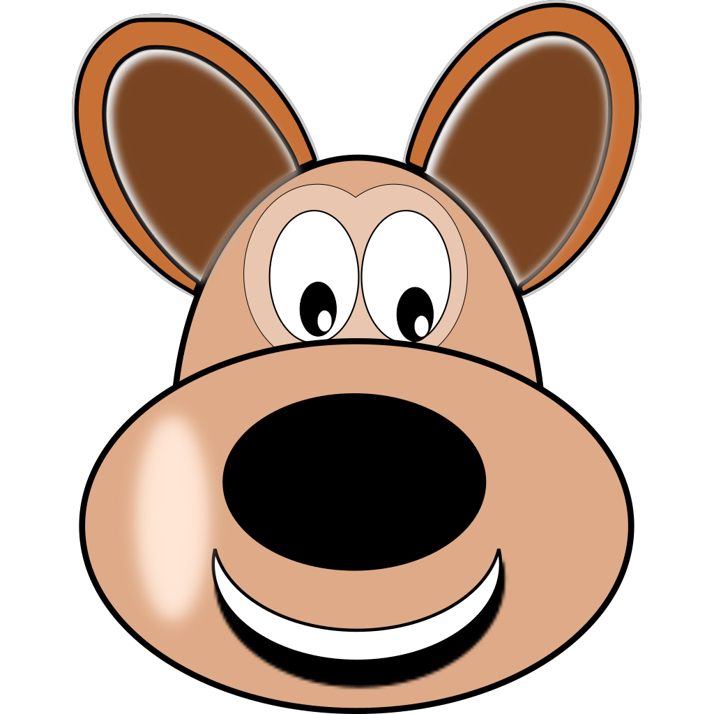Vector Dog Face Free Download PNG HQ PNG Image