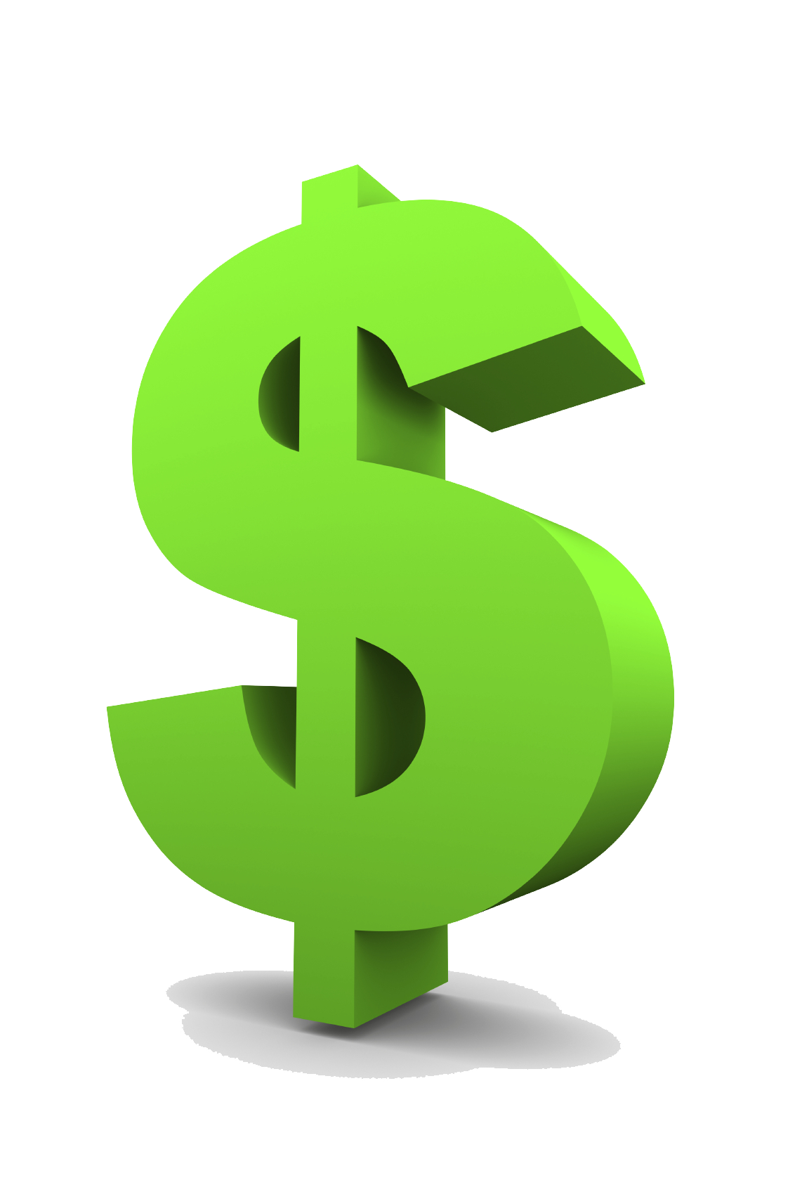 Green Symbol Dollar Sign Free HQ Image PNG Image