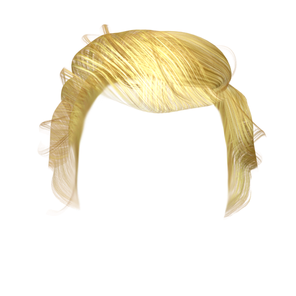 Hair Wig Blond Accessory Free Clipart HD PNG Image
