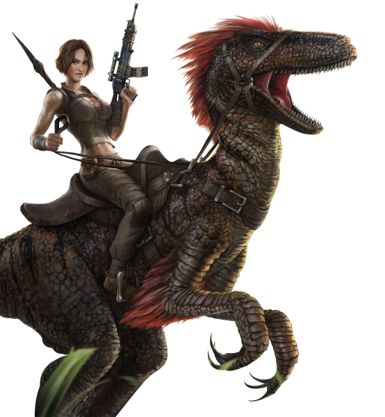 Velociraptor Playstation Survival Tyrannosaurus Evolved Technomancer Ark PNG Image