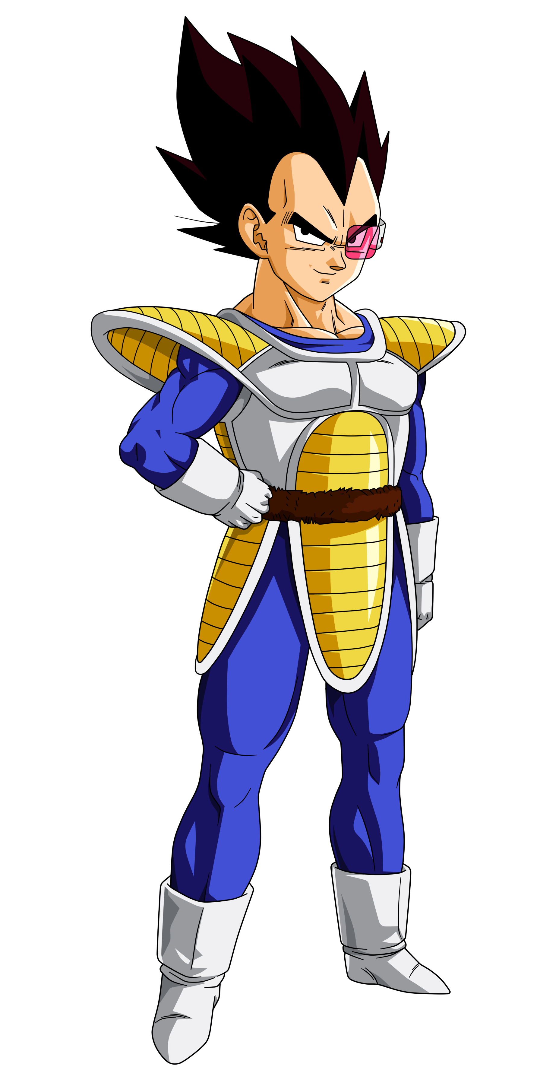 Vegeta Transparent Background PNG Image