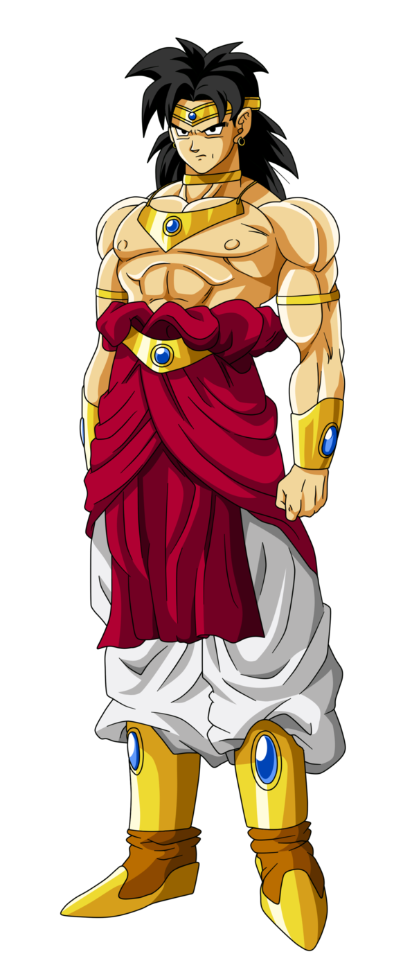 Dragon Ball Broly Transparent Background PNG Image