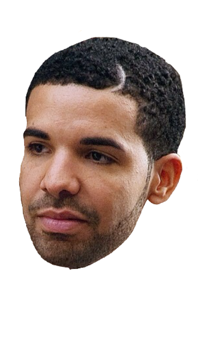 Drake Face Transparent Image PNG Image