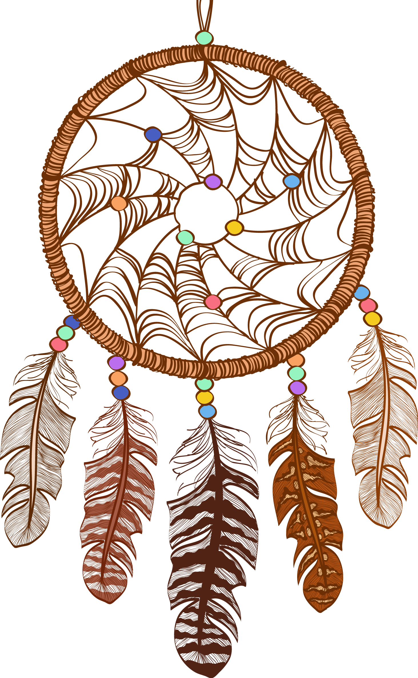 Tribe United Group Dreamcatcher Ethnic Illustration States PNG Image
